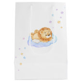 新生児ライオン抱き枕 – スターズスイートシテリア ミディアムペーパーバッグ (裏面)