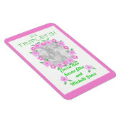 新生児三つ子発表用フレキシブルマグネット マグネット (右側)