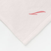 新生児乳児マイルストーンさくらんぼブロッサム金ゴールド地域 フリースブランケット (角)