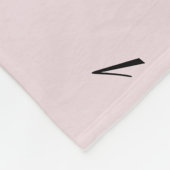 新生児乳児マイルストーンバラリースピンク写真 フリースブランケット (角)