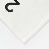 新生児乳児マイルストーンユーカリリース離れ フリースブランケット (角)