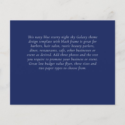 新生児写真サンキューカードモダン予算 (裏面)