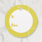 新生児写真サンキューカードモダン予算 フェイバータグ (裏面)