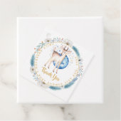 新生児写真サンキューカードモダン予算 フェイバータグ (インサイチュ)