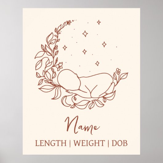 新生児出生統計 ポスター (正面)