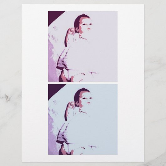 新生児双子 チラシ (正面)