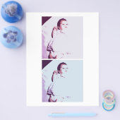 新生児双子 チラシ (シングル)