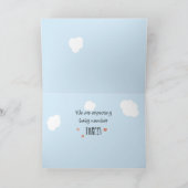 新生児妊娠の発表を期待， 3rd Bab 案内状 (内部)