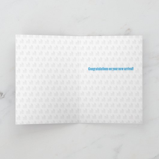 新生児孫カード 案内状 (内部)