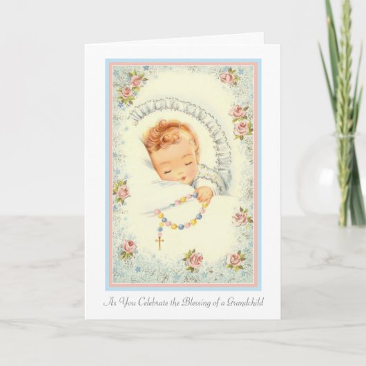 新生児孫祖父母 カード (正面)