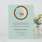 新生児寝熊 案内状 (スタンド正面)