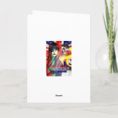 新生児少年おめでとう カード (裏面)