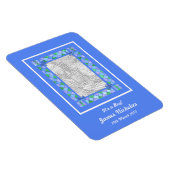 新生児少年発表用フレキシブルマグネット マグネット (右側)