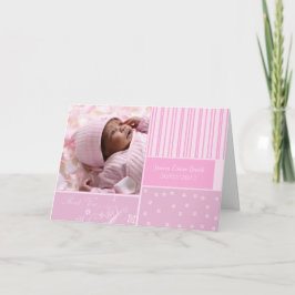 新生児感謝していのグリーティングカード サンキューカード