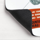 新生児指紋局 マウスパッド (コーナー)