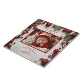 新生児発表写真クリスマス タイル (側面)