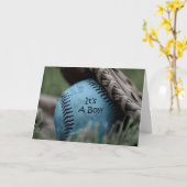 新生児発表 カード (黄色い花)