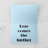 新生児発表 サンキューカード (内部)