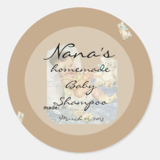 新生児缶蓋2.5インチ蓋用カバー ラウンドシール