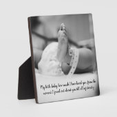 新生児記念 フォトプラーク (正面)