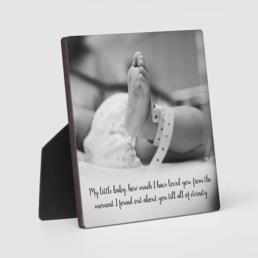 新生児記念 フォトプラーク (正面)