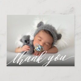 新生児誕生のお知らせ有難うはがき ポストカード