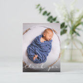 新生児誕生のお知らせ ポストカード (スタンド正面)