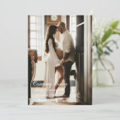 新生児途中、妊娠告知カード 招待状 (スタンド正面)