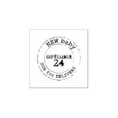 新生児郵便送料期限ゴム切手 ラバースタンプ (インプリント)