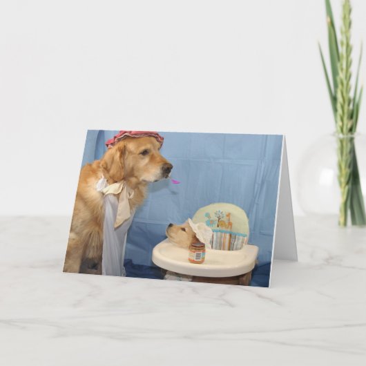 新生児黄金の瞬間 カード (正面)