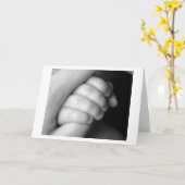 新生児 カード (黄色い花)