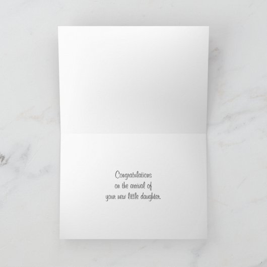 新生児 カード (内部)