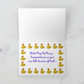 新生児 カード (内部)