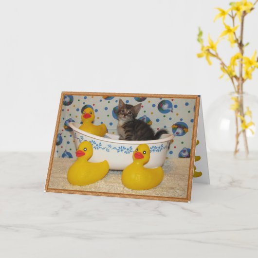 新生児 カード (黄色い花)