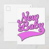 新生児 シーズンポストカード (正面/裏面)