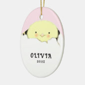 新生児 セラミックオーナメント (左)