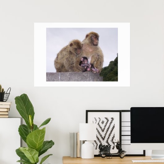 新生児 ポスター (ホームオフィス)