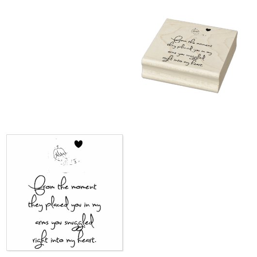 新生児 ラバースタンプ (押印)