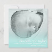 新生児 案内状 (正面)