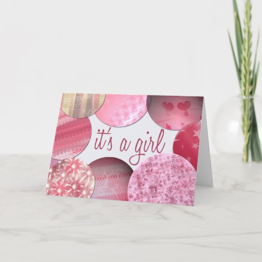 新生児! 案内状 (正面)