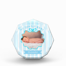 新生児 男の子 リボン フォトブロック