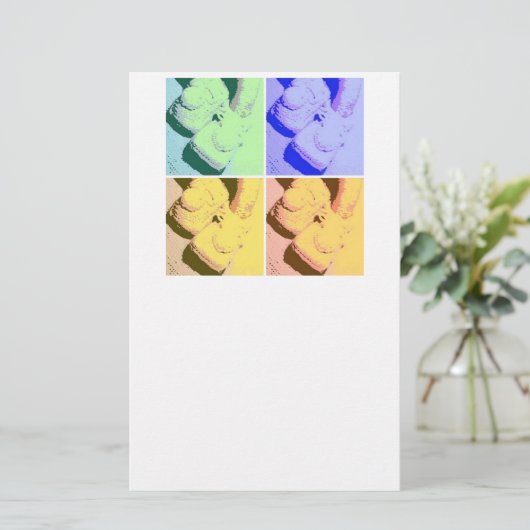 新生児/発表 便箋 (スタンド正面)