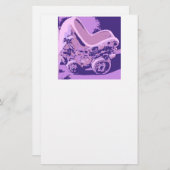 新生児/発表 便箋 (正面/裏面)