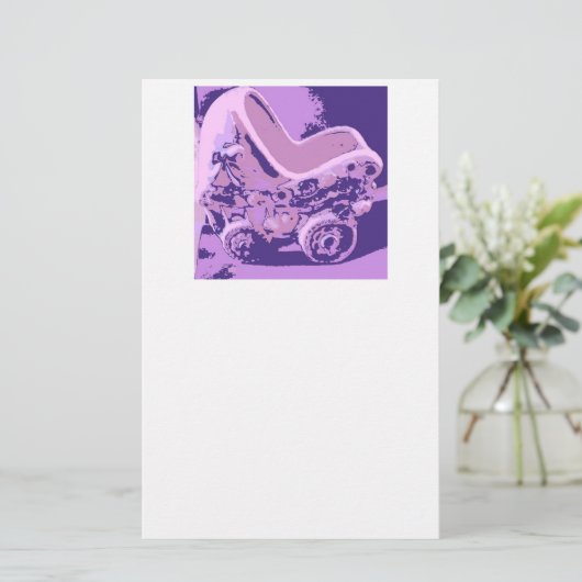 新生児/発表 便箋 (スタンド正面)