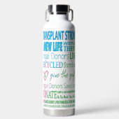 新生命移植臓器提供 ウォーターボトル (正面)