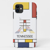 新生独占的性芸術モノグラム。文字T Case-Mate iPhoneケース (裏面)