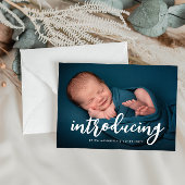 新生生まれ発表はがき ポストカード