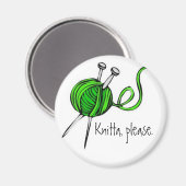 新田お願い。 マグネット (正面/裏面)