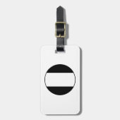 新田一つ引き ラゲッジタグ (正面縦)