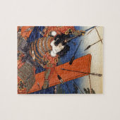 新田義興の矢口渡船での死 ジグソーパズル (横)